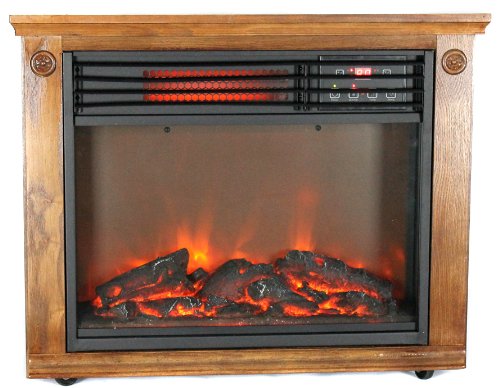 New LifeSmart Infrared Electric Portable Fireplace Review